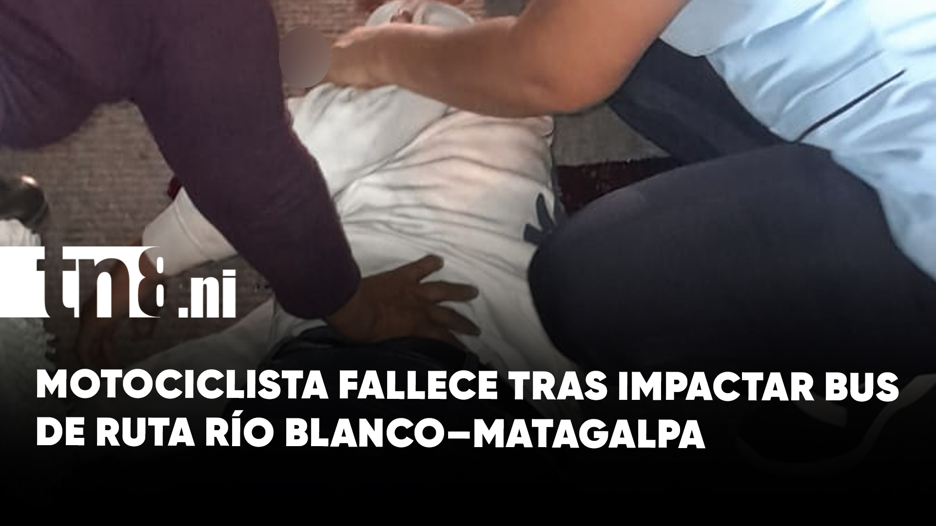 Joven muere tras chocar su motocicleta contra bus en Matiguás ...