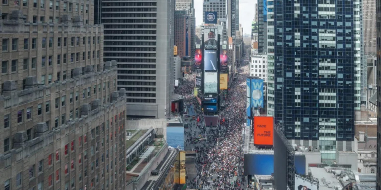 Foto: Masivas protestas en Estados Unidos /cortesía