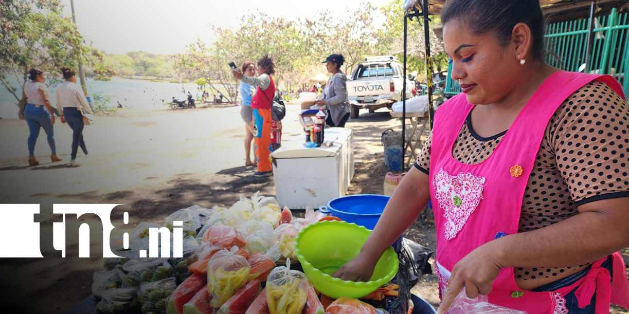 Foto: Xiloá recibe a decenas de familias / TN8