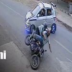 Foto:Cámaras registran choque en carretera vieja a León/ TN8