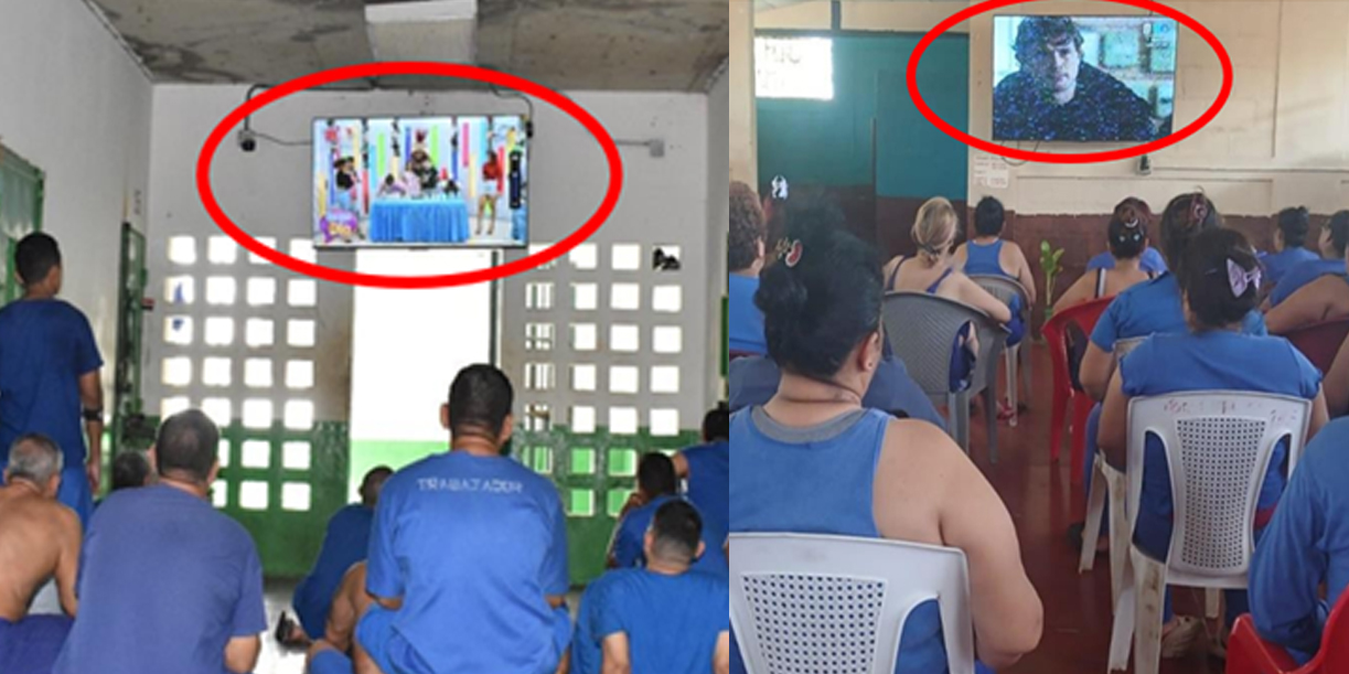Foto: Ministerio del Interior instala 282 televisores en centros penitenciarios de Nicaragua/TN8