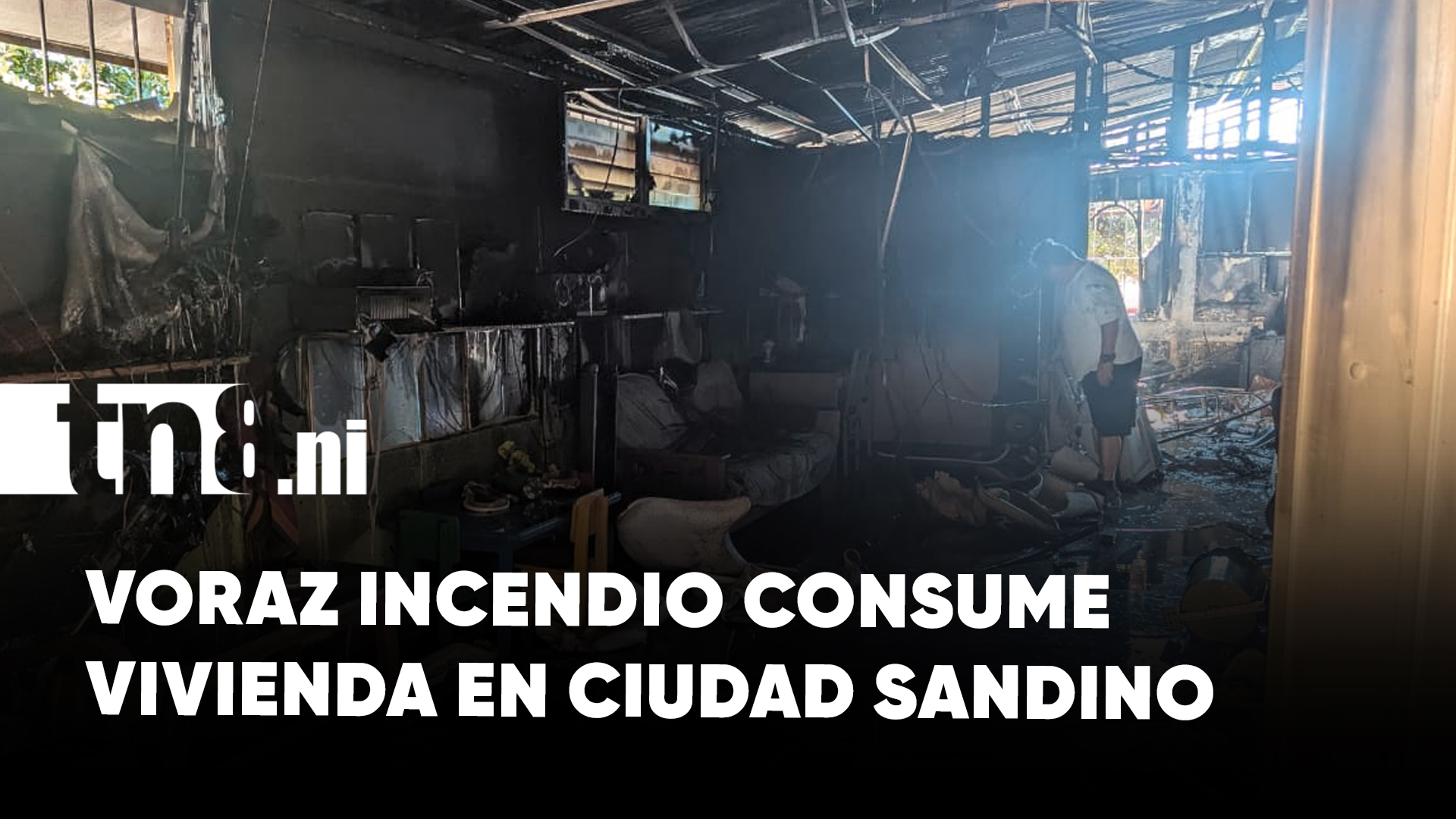Incendio reduce a cenizas vivienda en Ciudad Sandino y deja pérdidas de ...