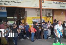 Foto: Terminal del Mayoreo abarrotada por viajeros/ TN8