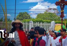 Nicaragua vive con fe y devoción el inicio de la Semana Santa Foto:Nicaragua celebra con devoción el Domingo de Ramos/ TN8
