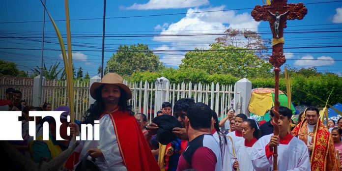 Foto:Nicaragua celebra con devoción el Domingo de Ramos/ TN8 Foto:Nicaragua celebra con devoción el Domingo de Ramos/ TN8
