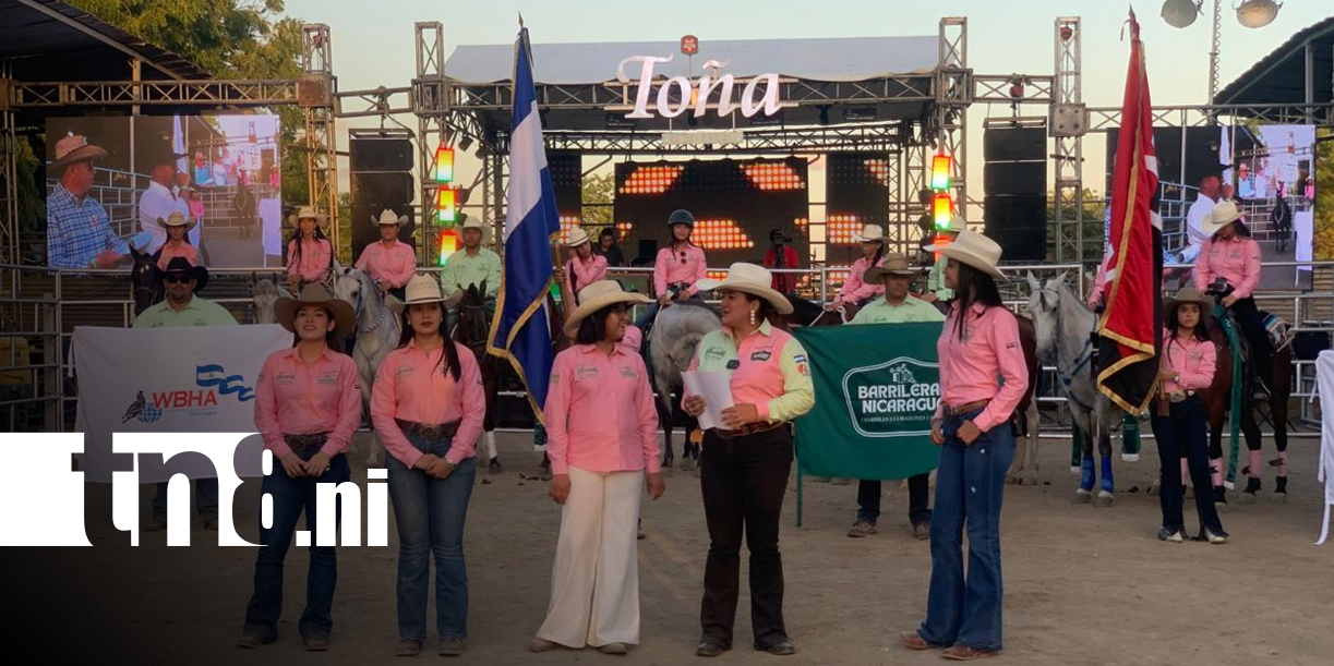 Foto: Barrileras de Nicaragua celebran su primer aniversario en Tipitapa/TN8