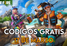 Free Fire lanza códigos gratis hoy 17 de marzo Foto: Skins gratis: códigos activos de Free Fire hoy/Cortesía