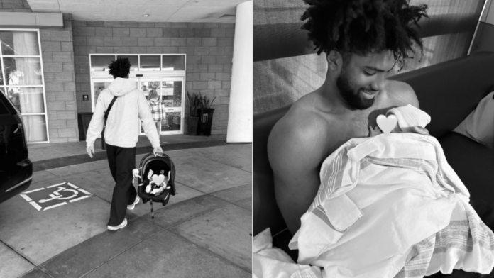 Foto: Norchad Omier agrega la paternidad a su historia de esfuerzo y disciplina/Cortesía
