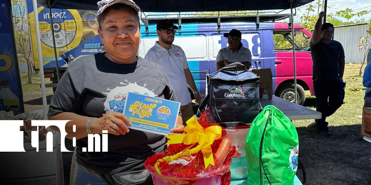 Foto: Xilóa recibe el Plan Playa de Crónica TN8/ TN8