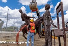 ¿Quién era el hombre del burro en la Rotonda El Periodista? Foto: Monumento de la Rotonda El Periodista