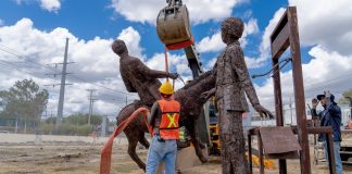 Foto: Monumento de la Rotonda El Periodista