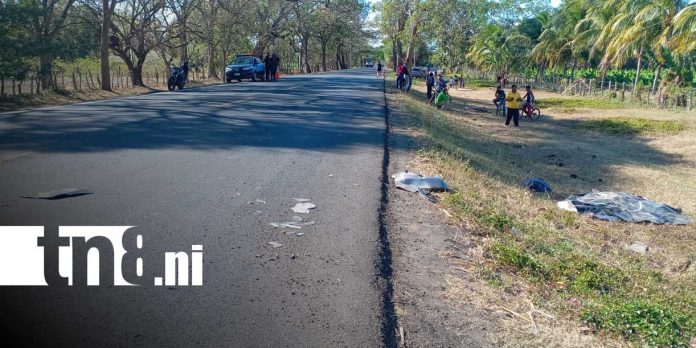 Foto: Muere Domingo Guerrero tras impacto entre camioneta y carretón en Nandaime/ TN8 Foto: Muere Domingo Guerrero tras impacto entre camioneta y carretón en Nandaime/ TN8