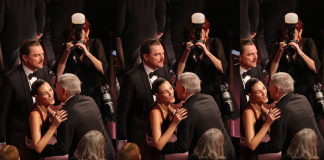 Foto: Vittoria Ceretti debuta junto a DiCaprio en una gala de premios/ Cortesìa