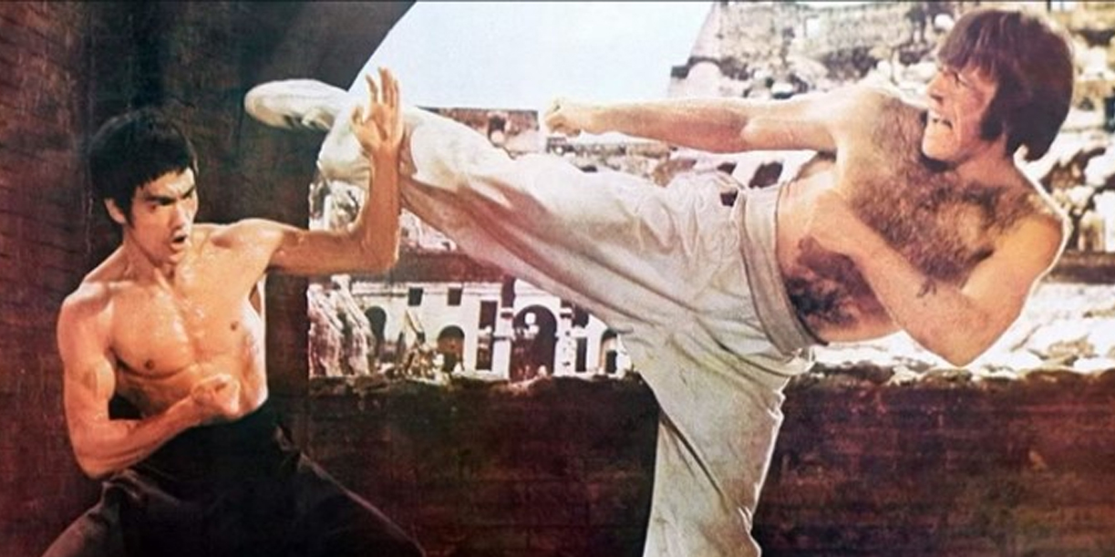Foto: La histórica batalla de Chuck Norris contra Bruce Lee /Cortesía