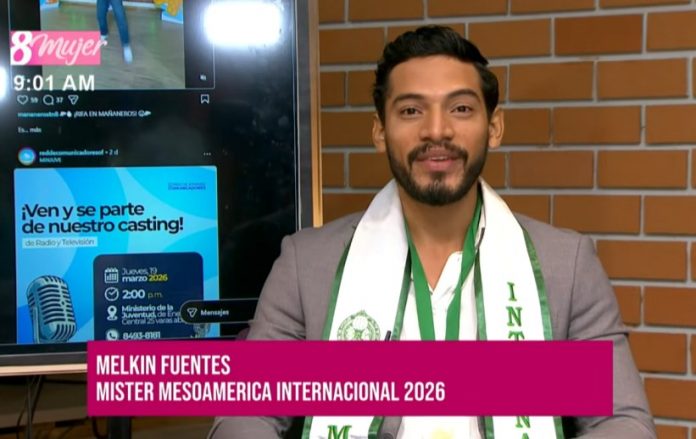 Foto: Melkin Fuentes, Mister Mesoamérica Internacional, desde Nicaragua Foto: Melkin Fuentes, Mister Mesoamérica Internacional, desde Nicaragua