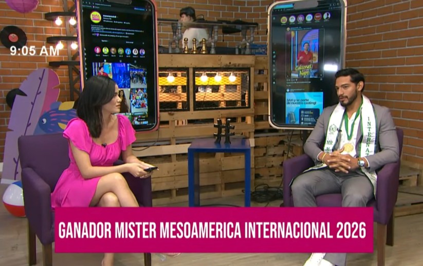 Foto: Melkin Fuentes, Mister Mesoamérica Internacional, desde Nicaragua