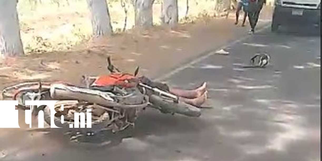Foto: Fuerte accidente en la carretera a Masachapa/TN8
