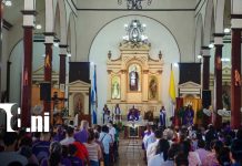 Foto: Histórica consagración de Jesús Nazareno en Rivas/TN8