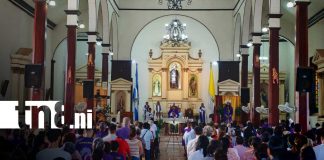 Foto: Histórica consagración de Jesús Nazareno en Rivas/TN8