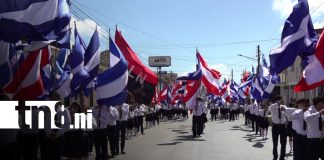 Foto: Nandaime honra al héroe nacional José Dolores Estrada/TN8