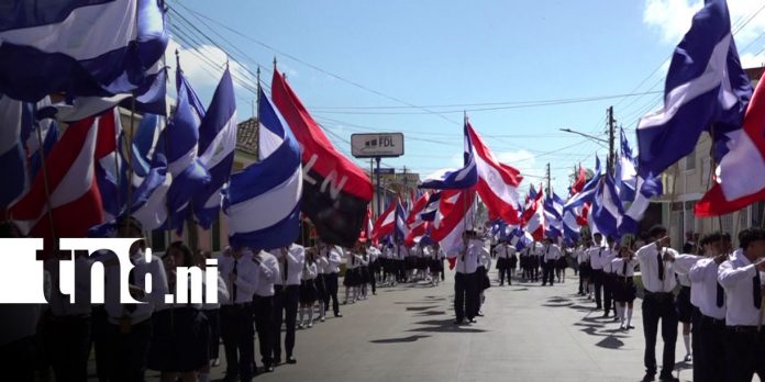 Foto: Nandaime honra al héroe nacional José Dolores Estrada/TN8
