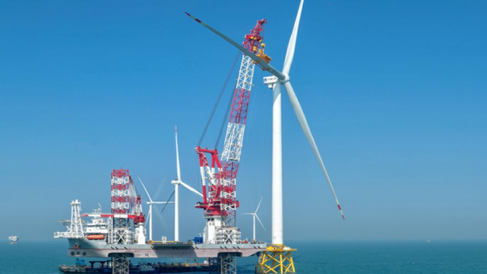 Foto:China pone en marcha la turbina eólica marina/Cortesía Foto:China pone en marcha la turbina eólica marina/Cortesía