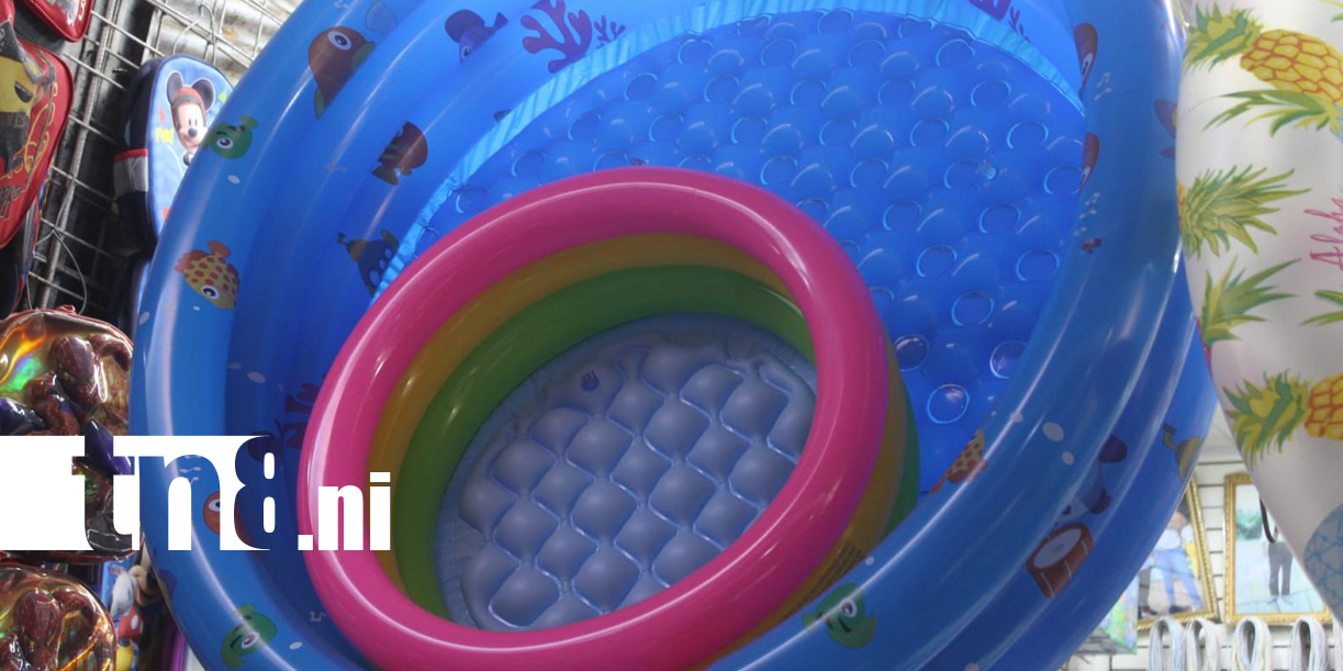 Foto: Masaya se viste de verano con trajes de baño, sombreros y piscinas /TN8