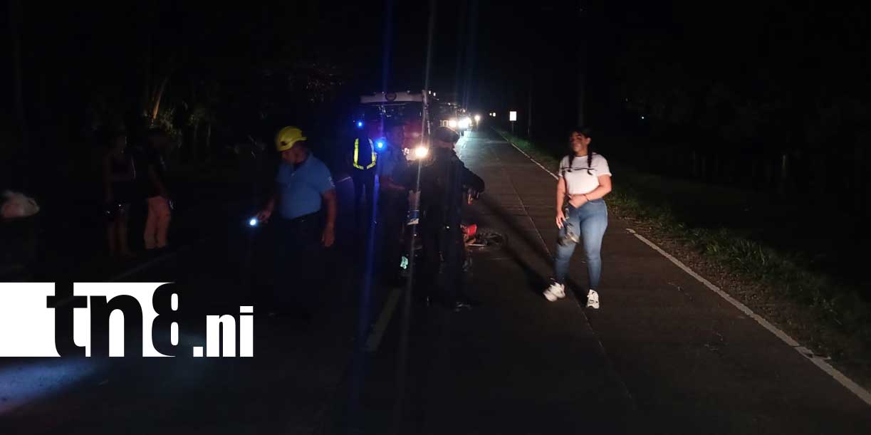 Foto: Accidente en Río Blanco deja joven y un lesionado/TN8