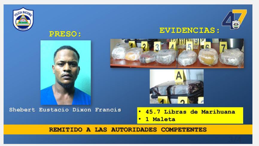 Foto: Capturan a sujeto con marihuana en Muelle de los Bueyes / TN8