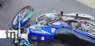 Foto: Impacta contra rastra en entrada a La Botella, Jinotepe /TN8