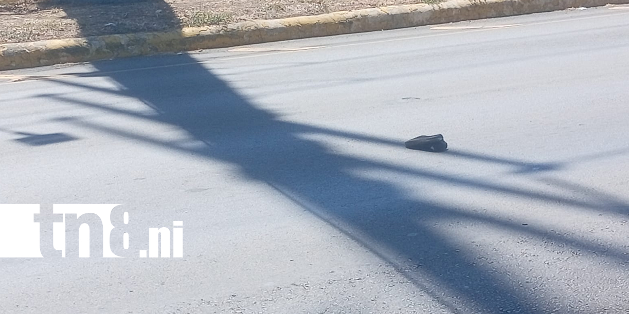 Foto: Joven se debate entre la vida y la muerte tras ser arrollado en Carretera a Masaya /TN8