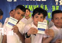 Foto: Niños reciben segunda dosis de vacuna contra el VPH en Managua /TN8