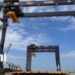 Foto: Puerto Corinto sigue modernizándose con cuatro nuevas grúas RTG y apiladoras /TN8