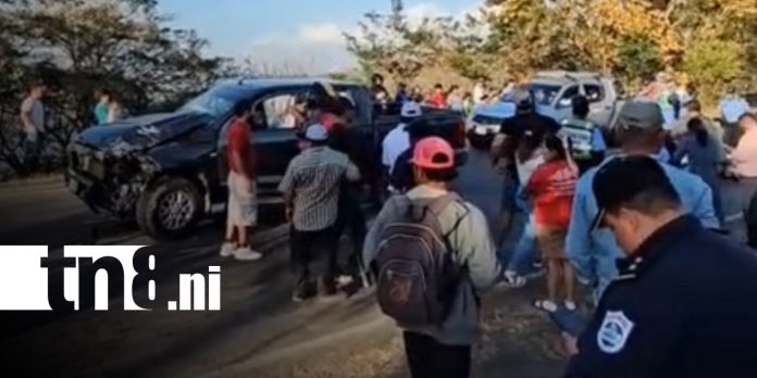 Foto: Accidente de tránsito en Jinotega / TN8 Foto: Accidente de tránsito en Jinotega / TN8