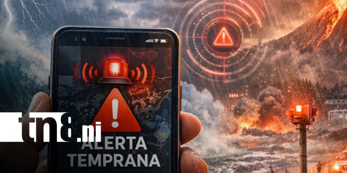 Foto: Sistema de alerta temprana en Nicaragua