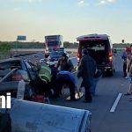 Foto: Choque brutal y mortal en la Carretera Panamericana Norte / TN8