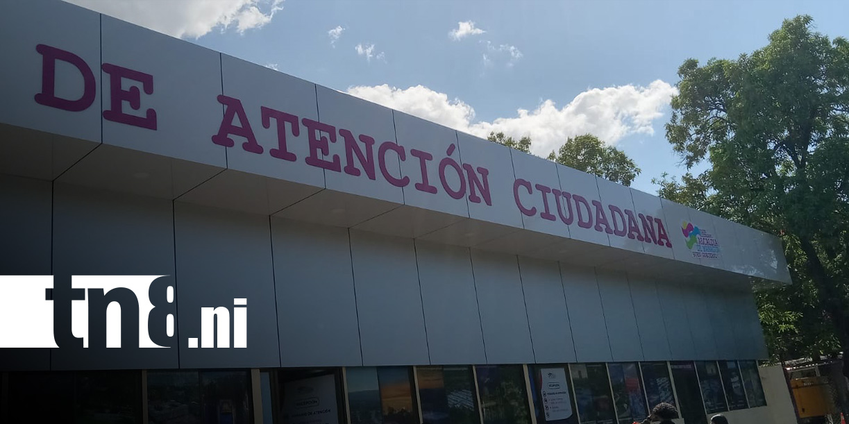 Foto: Nuevo Centro de Atención Ciudadana en Managua / TN8