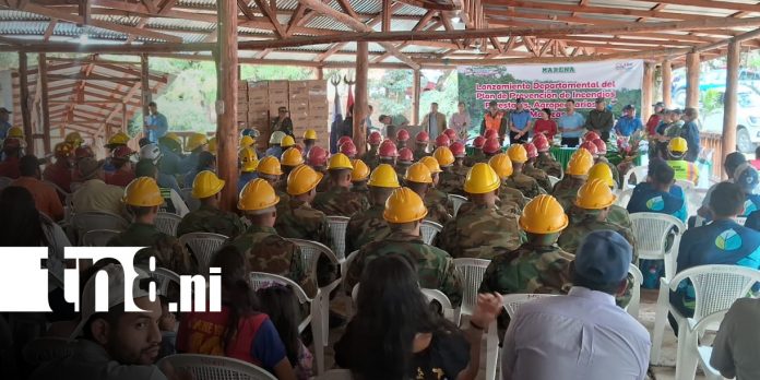 Foto: Brigadistas e instituciones de Matagalpa, listos para la prevención de incendios / TN8