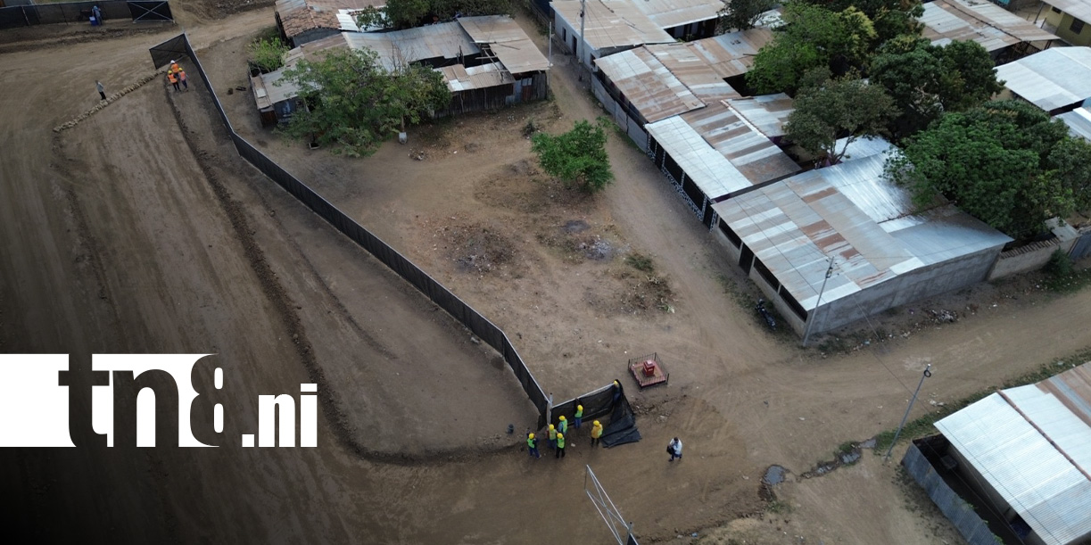 Foto: Construcción próxima de estadio de fútbol en Ocotal / TN8
