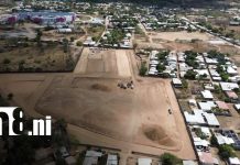 Ocotal prepara el terreno para su moderno estadio de fútbol Foto: Construcción próxima de estadio de fútbol en Ocotal / TN8