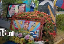 Foto: Centro Tecnológico Hugo Chávez homenaje al Comandante Eterno / TN8