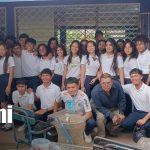 Foto: Limpieza ejemplar del Colegio Santa Clara se vuelve viral en Nicaragua / TN8
