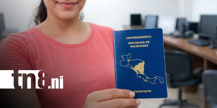 Foto: Trámite en línea para pasaporte de Nicaragua