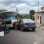 Foto: Fuerte accidente con taxi en Juigalpa, Chontales / TN8