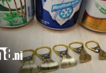 Foto: Grandes premios con latas de cervezas en Nicaragua / TN8