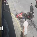 Foto: Fuerte choque en Ciudad Sandino con dos motociclistas / TN8