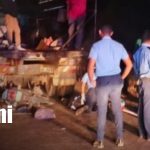 Foto: Accidente mortal en Tipitapa / TN8