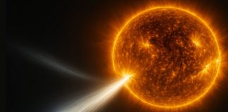Foto:Cometa descubierto en 2026/Cortesía