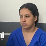 Foto: Mujer acusada de tráfico de drogas en Managua / TN8