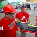 Foto: Ejercicio Multiamenazas en Nicaragua / TN8